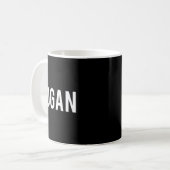 Logan - Cool New Funny Name Fan Gift Tee  Kaffeetasse (Vorderseite Links)