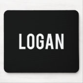 Logan - Cool New Funny Name Fan Gift Tee Mousepad (Vorne)