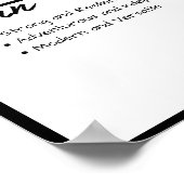 Logan, Definition Personalisierter Name Junge Poster (Ecke)