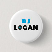 Logan DJ Button (Vorderseite)
