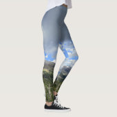 Logan-Durchlauf-Panorama - Glacier Nationalpark Leggings (Rechts)