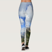 Logan-Durchlauf-Panorama - Glacier Nationalpark Leggings (Rückseite)