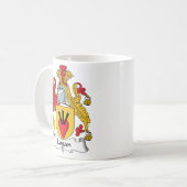 Logan-Familienwappen Kaffeetasse (Vorderseite Links)