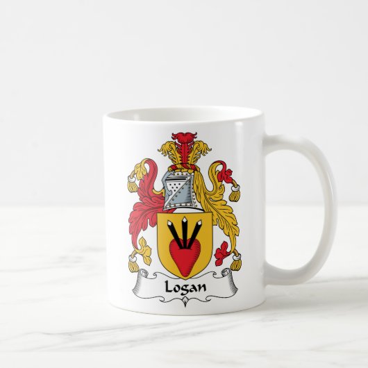 Logan-Familienwappen Kaffeetasse (Rechts)