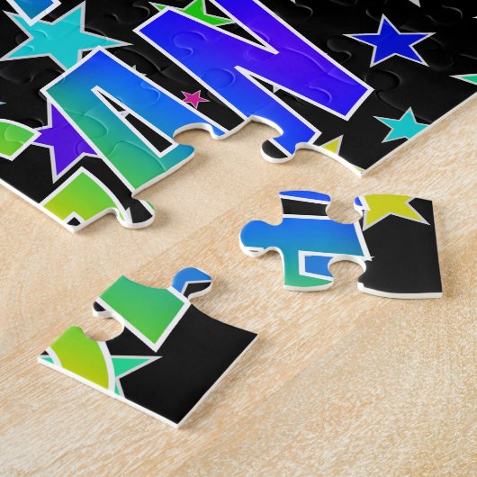 "LOGAN" First Name, Fun "HAPPY BIRTHDAY" Puzzle (Seite)