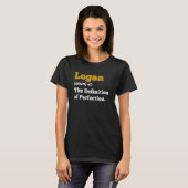 Logan Gift Name Personalisiert Geburtsname Definit T-Shirt (Vorne ganz)