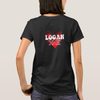 Logan ist mein Name Vorname Humor Spitzname Paare T-Shirt