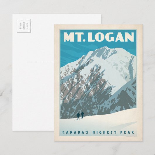 Logan, Kanada Postkarte (Vorne/Hinten)