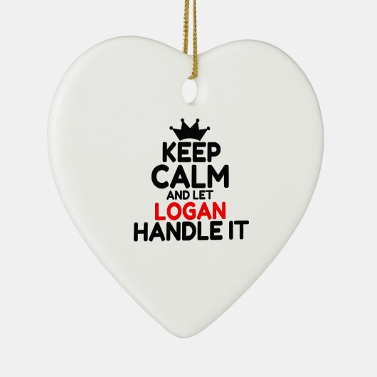 LOGAN KERAMIK ORNAMENT (Rechts)