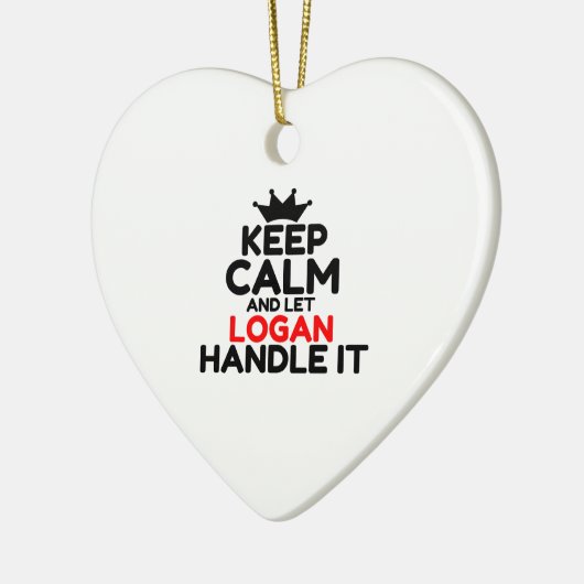 LOGAN KERAMIK ORNAMENT (Links)