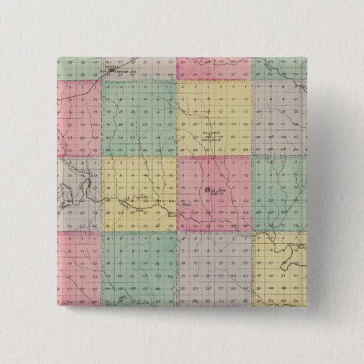 Logan Landkreis, Kansas Button (Vorderseite)