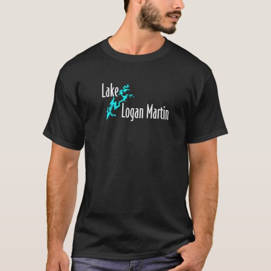 Logan Martin Lake Alabama 1 T-Shirt (Vorderseite)