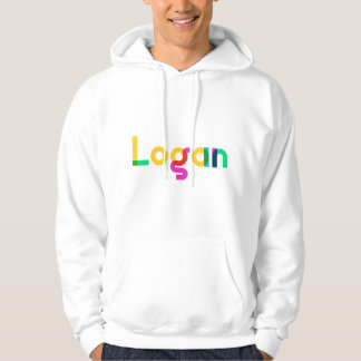 Logan Name für Kinder Babys Erwachsene Logan Hoodie