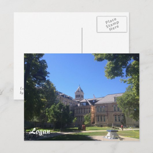 Logan Postkarte (Vorne/Hinten)