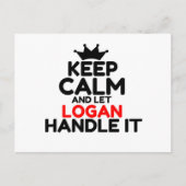 LOGAN POSTKARTE (Vorderseite)