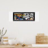 Logan Runyon Film Strip Poster (Küche)