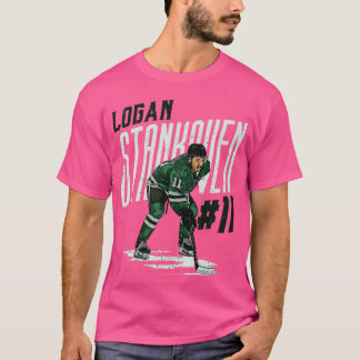 Logan Stankoven Dallas Spieler Name TShirt 1