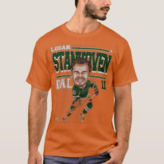 Logan Stankoven Dallas Toon T-Shirt 1