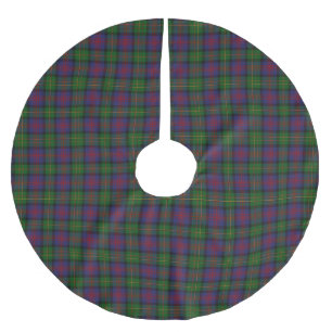 Logan Tartan Kariert Tree Skirt Polyester Weihnachtsbaumdecke
