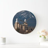 Logan Temple Große Wanduhr (Zuhause)