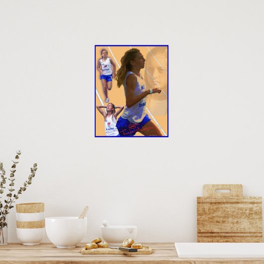Logan Tucker-Nelson Track Poster (Küche)
