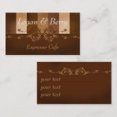 Logan u. Beere Visitenkarte (Vorne/Hinten)