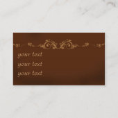 Logan u. Beere Visitenkarte (Rückseite)