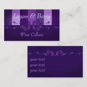 Logan u. Beere Visitenkarte (Vorne/Hinten)