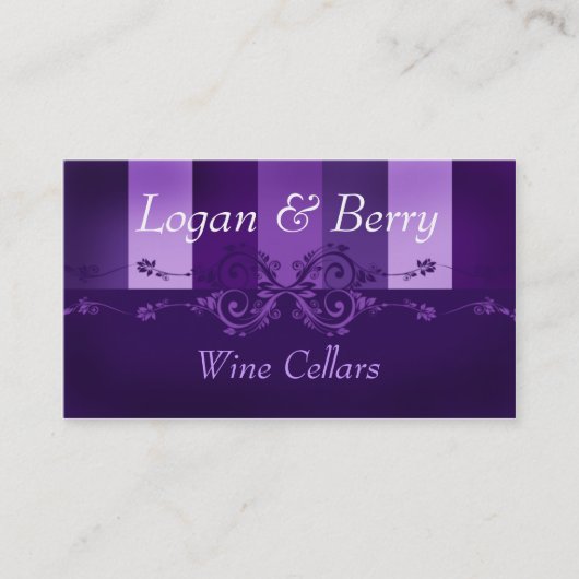 Logan u. Beere Visitenkarte (Vorderseite)