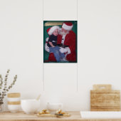 Logan und Santa Poster (Küche)