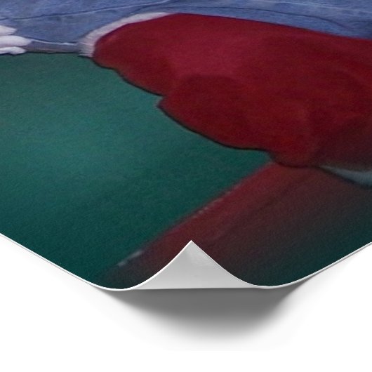 Logan und Santa Poster (Ecke)