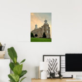 Logan Utah, LDS Temple Poster (Heimbüro)