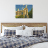 Logan Utah Temple Painting™ LDS Wall Art Leinwand (Insitu (Schlafzimmer))