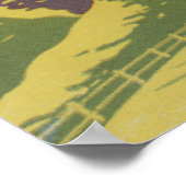 Logan, West Virginia - Große Briefmarkenszenen Poster (Ecke)