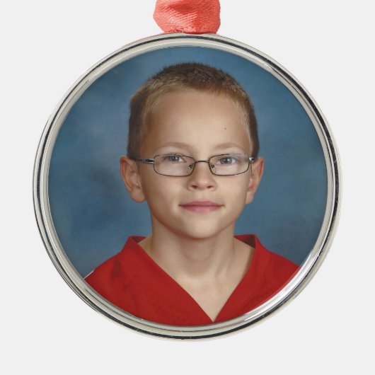Logans Gewohnheit Silbernes Ornament (Vorne)