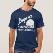 Logans Party Animal Premium T-Shirt (Vorderseite)