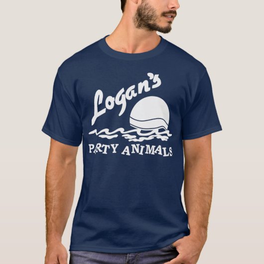 Logans Party Animal Premium T-Shirt (Vorderseite)
