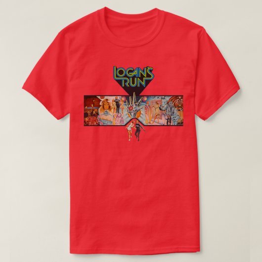 Logans Run Banner T-Shirt (Design vorne)