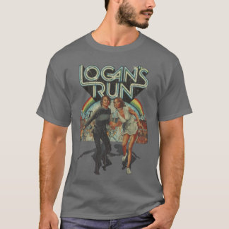 Logans Run Futuristischer Escape 1976 Geschenk Fam T-Shirt