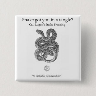 Logans Schlangen-einfrierender Knopf II Button