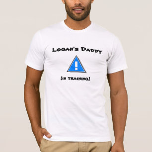 Logans Vati [im Training] - oder der Name Ihres T-Shirt