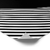 Logarithmic Spiral Over Linear Spiral Poster (Ecke)