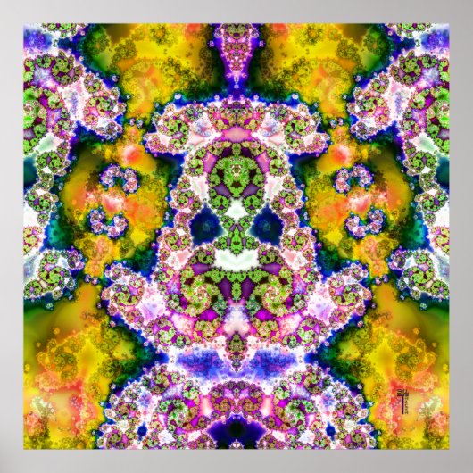 Logarithmische Archetypvariante 3 Art Print Poster (Vorne)