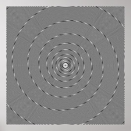Logarithmische und lineare Spirale Kombination var Poster