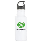 Logarun.com Trinkflasche (Vorderseite)