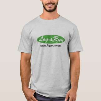 Logarun Logo-Grau-T - Shirt