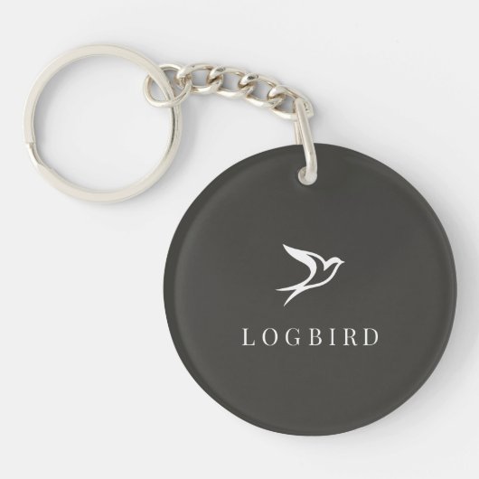 LOGBIRD — Acrylschlüsselanhänger Schlüsselanhänger (Vorderseite)