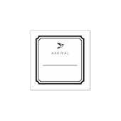 LOGBIRD – Ankunftsstempel Gummistempel (Prägung)