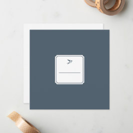 LOGBIRD — Reise-Logbuchkarte (Marine) Mitteilungskarte