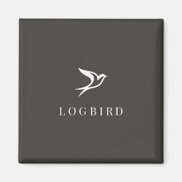LOGBIRD — Square Magnet